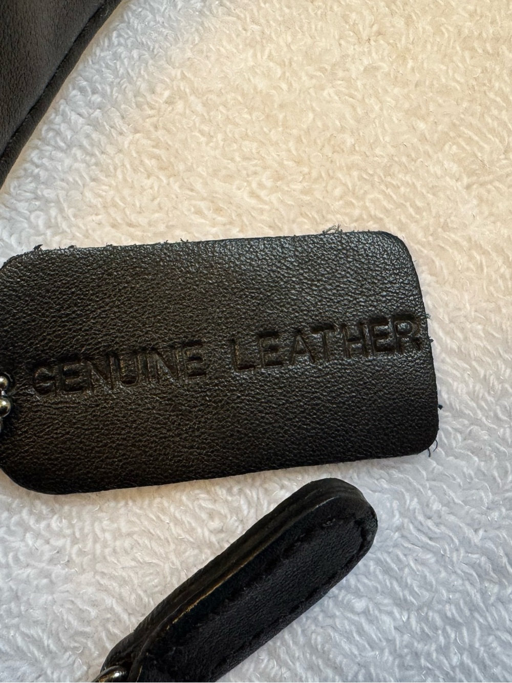 NEW Genuine Leather Crossbody Shoulder Bag - New w/Out tags - Black - Picture 8 of 11